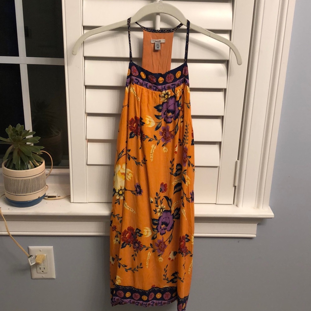 Orange Sundress w/ Open Back—XS